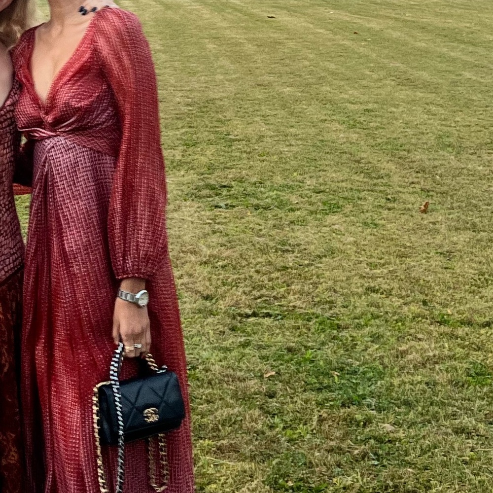 DVF Red Gown